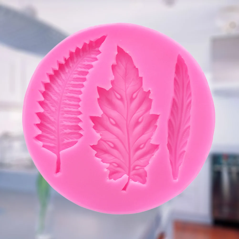 

Christmas Molds Silicone Cake Fondant Tree Mold Candy Bakingchocolate Moulds Leaves Cookie Leafelements Shapes Soap Resin