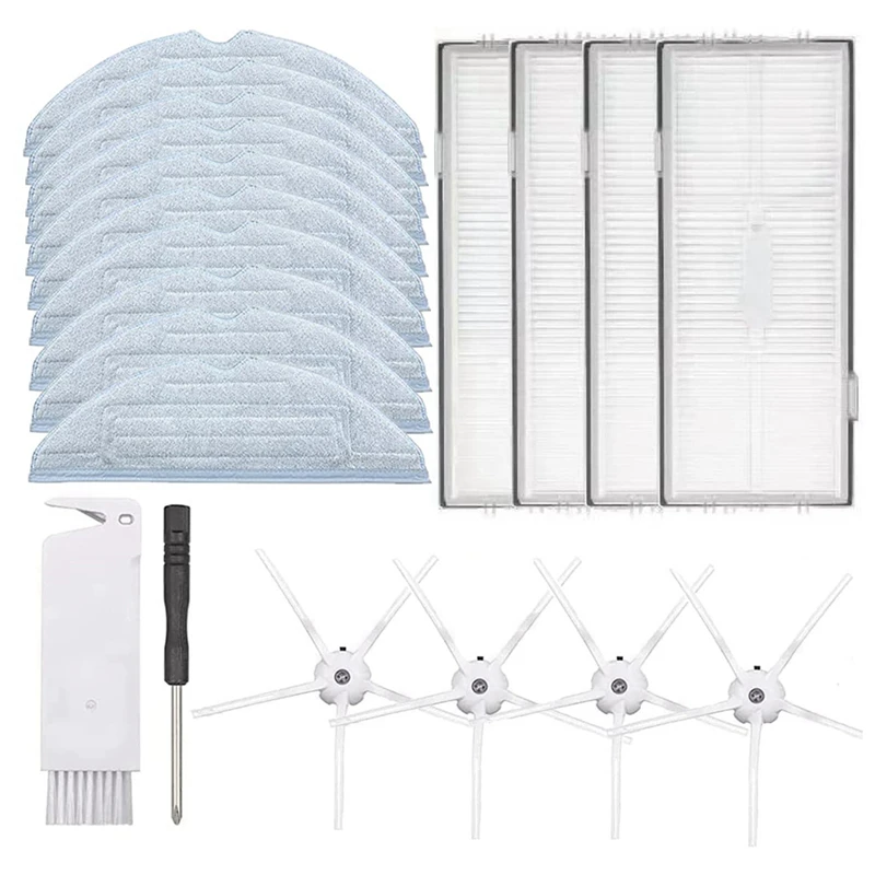 

Сменные детали для Xiaomi Roborock G10 S7 T7S Plus, швабра с Hepa-фильтром, боковая щетка, аксессуары для пылесоса