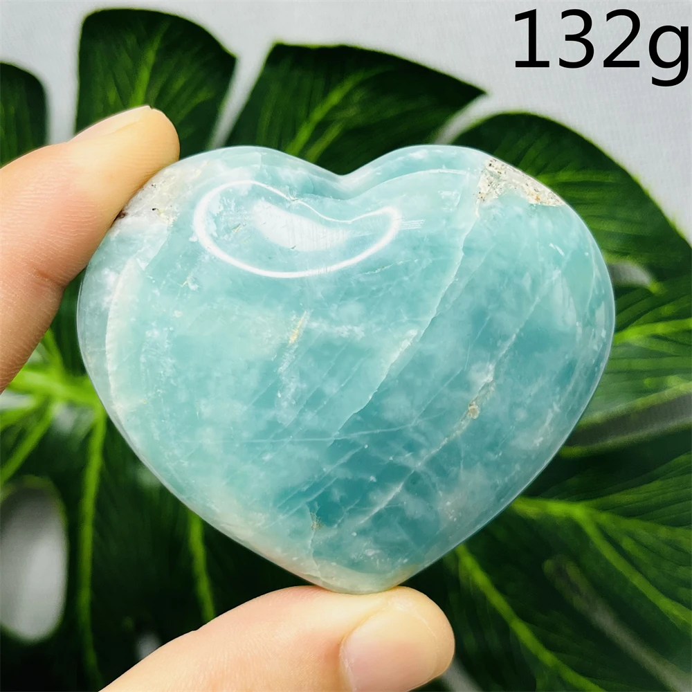 

Сердце из синего амазонита YOCO