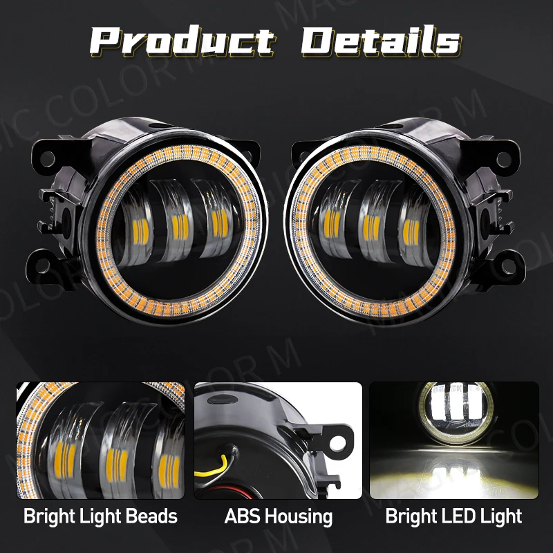 Противотуманная фара Angel Eye для Ford Focus Fusion, Fiesta, Ranger C-Max, Transit, Tourneo, EcoSport, Edge, Автомобильные противотуманные фары, линзы (art.: 3920c3bfb9752) - 3920c3bfb9752