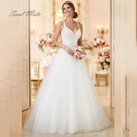 exquisite lace a line wedding dress for women appliques sweetheart bridal gown illusion back white bridal dress robe de mari%c3%a9e