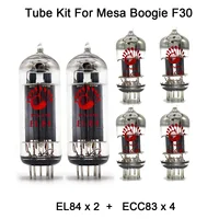 Valve Tube Kit For Mesa Boogie F30 PSVANE 2PCS EL84 4PCS ECC83 Power Tubes Vacuum Electronic Tube Audio Guitar AMP Cabinet