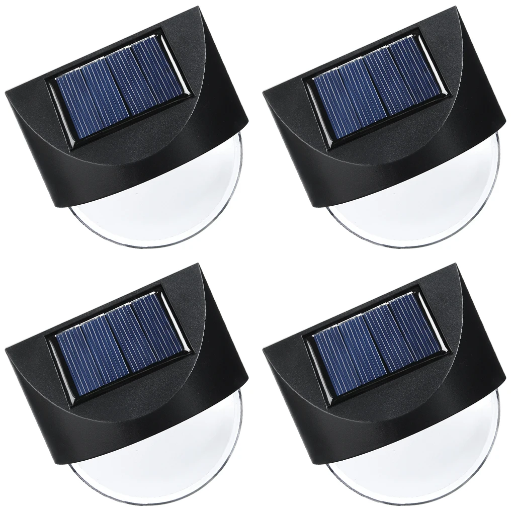 

Набор из 4 настенных светильников, удобное украшение двора, садовый светодиодный светильник, самоклеящиеся компактные аксессуары для дома