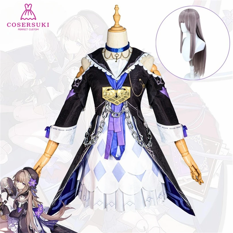 

Honkai: Star Rail Herta Cosplayer Cosplay Headwear Costume Halloween Outfit