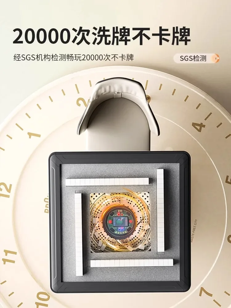 Автоматический домашний складной обеденный стол для Маджонга с подогревом