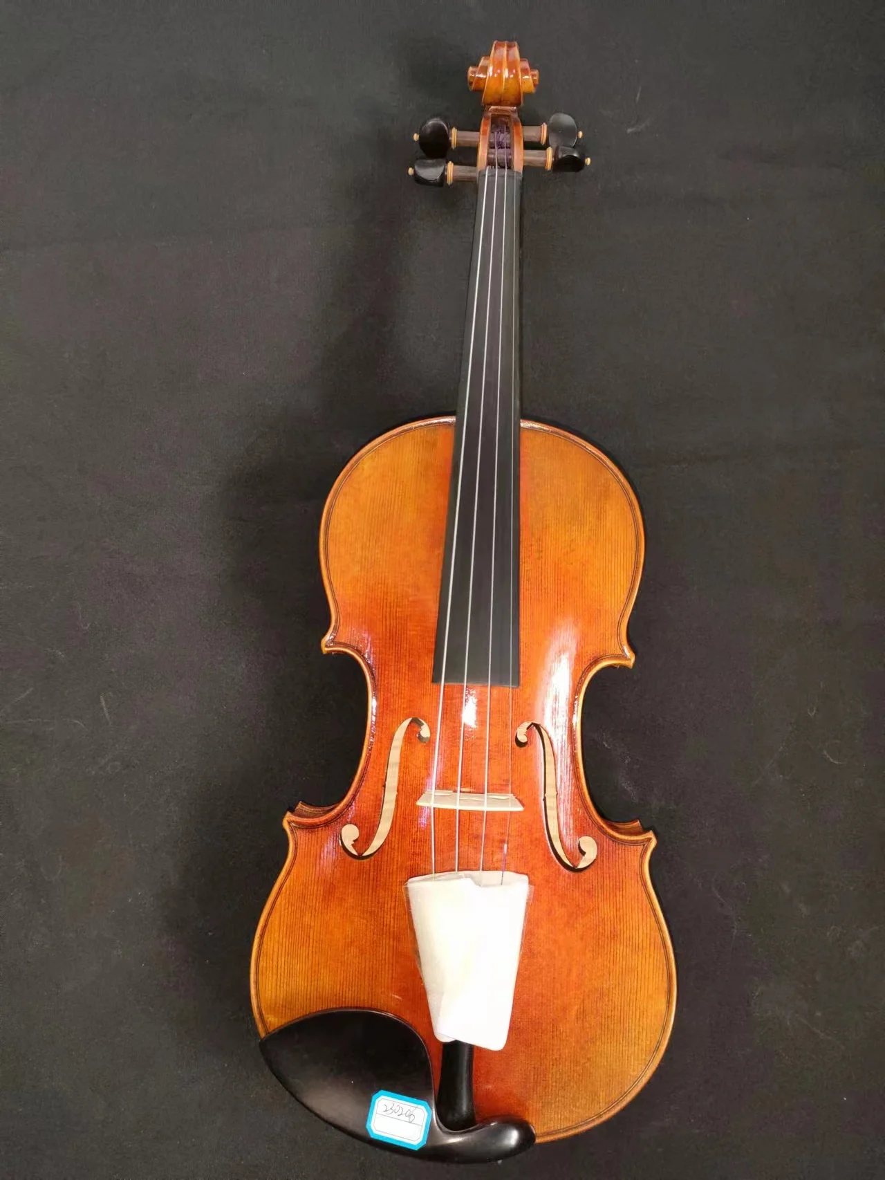 

1 PC High Quality Varnished Violin 4/4 European Flamed Maple Back To Spruce Top Ebony Parts with Case Protection 230206#