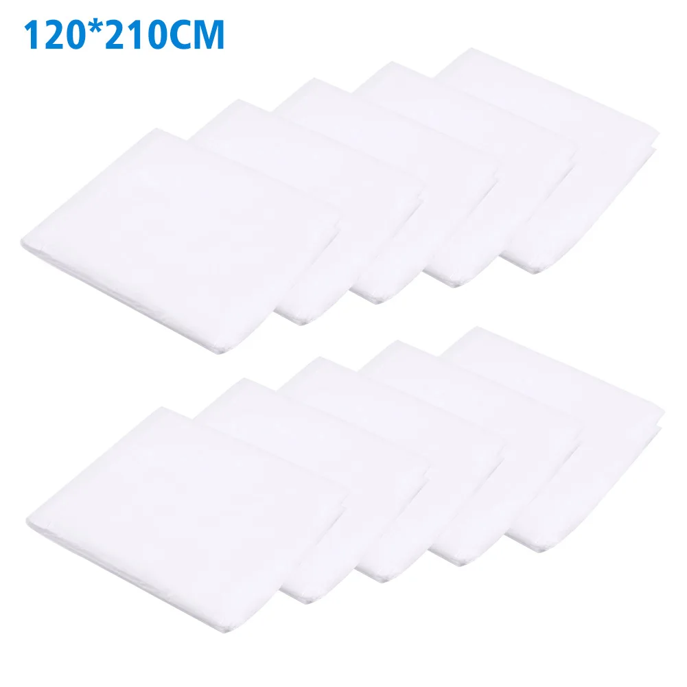 

10pcs Bathroom Supplies For Salon Folding Home Hotel Disposable Bathtub Cover Liner Bath Tubs Travel Clear Sanitary Thickened