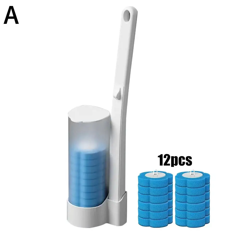 

Одноразовые насадки для щетки для унитаза, 12 шт., пластик