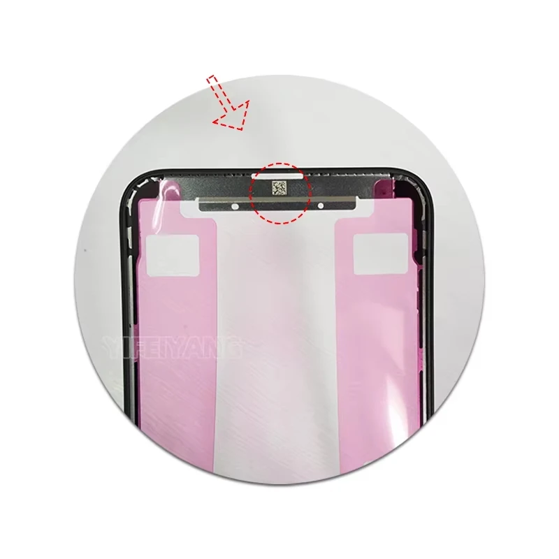 10 шт. 100% оригинальная рамка на переднюю панель + клейкая лента для IPhone 14 13 12 11 X XS MAX