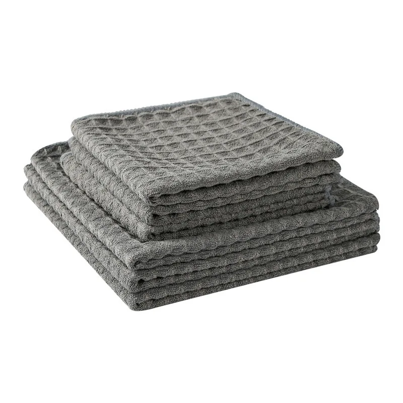 

6pcs Microfiber Towel Absorbent Kitchen Cleaning Cloth Non-stick Oil Dish Towel Rags Napkins Tableware Household Cleaning Towel