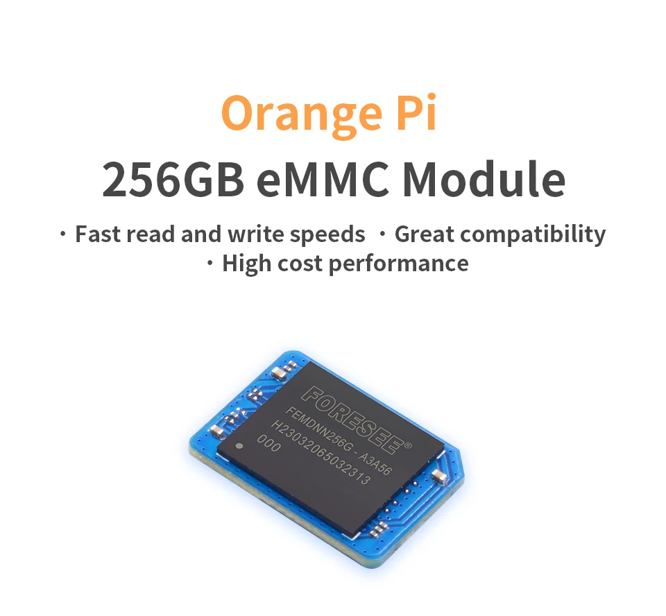 Модуль Orange Pi Emmc 256 ГБ