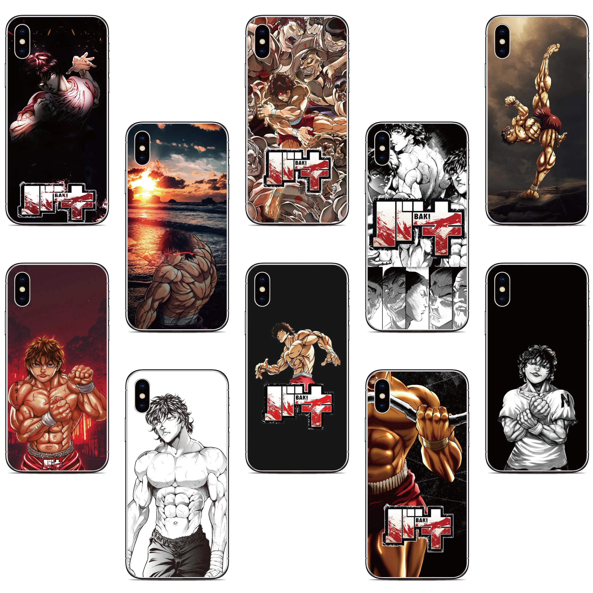 Baki the Grappler Phone Case For WIKO T20 T60 T50 T10 View 4 Lite 5 Y50 Y60 Y80 Y51 Y61 Y81 Y82 Y52 Y62 Power U30 U20 U10 Cover