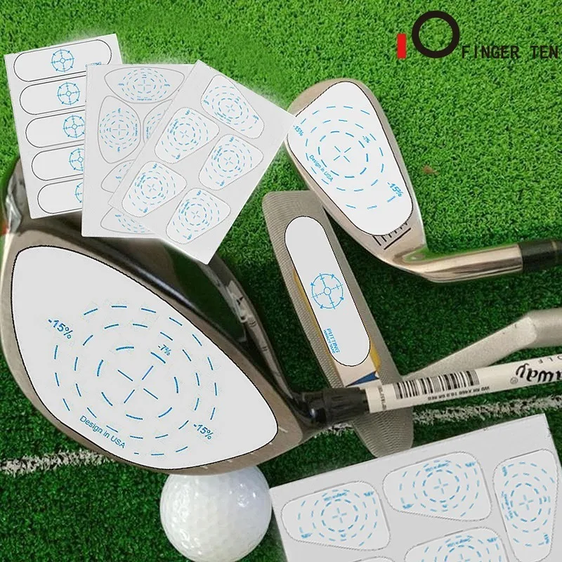 Impact Stickers For Swing Training Irons Putters And Woods