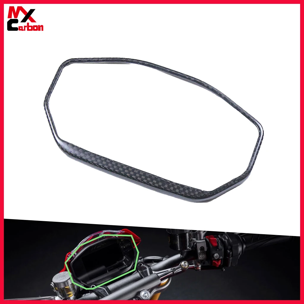 

Чехол для приборной панели мотоцикла Ducati Monster 937 2021 2022 2023 из углеродного волокна