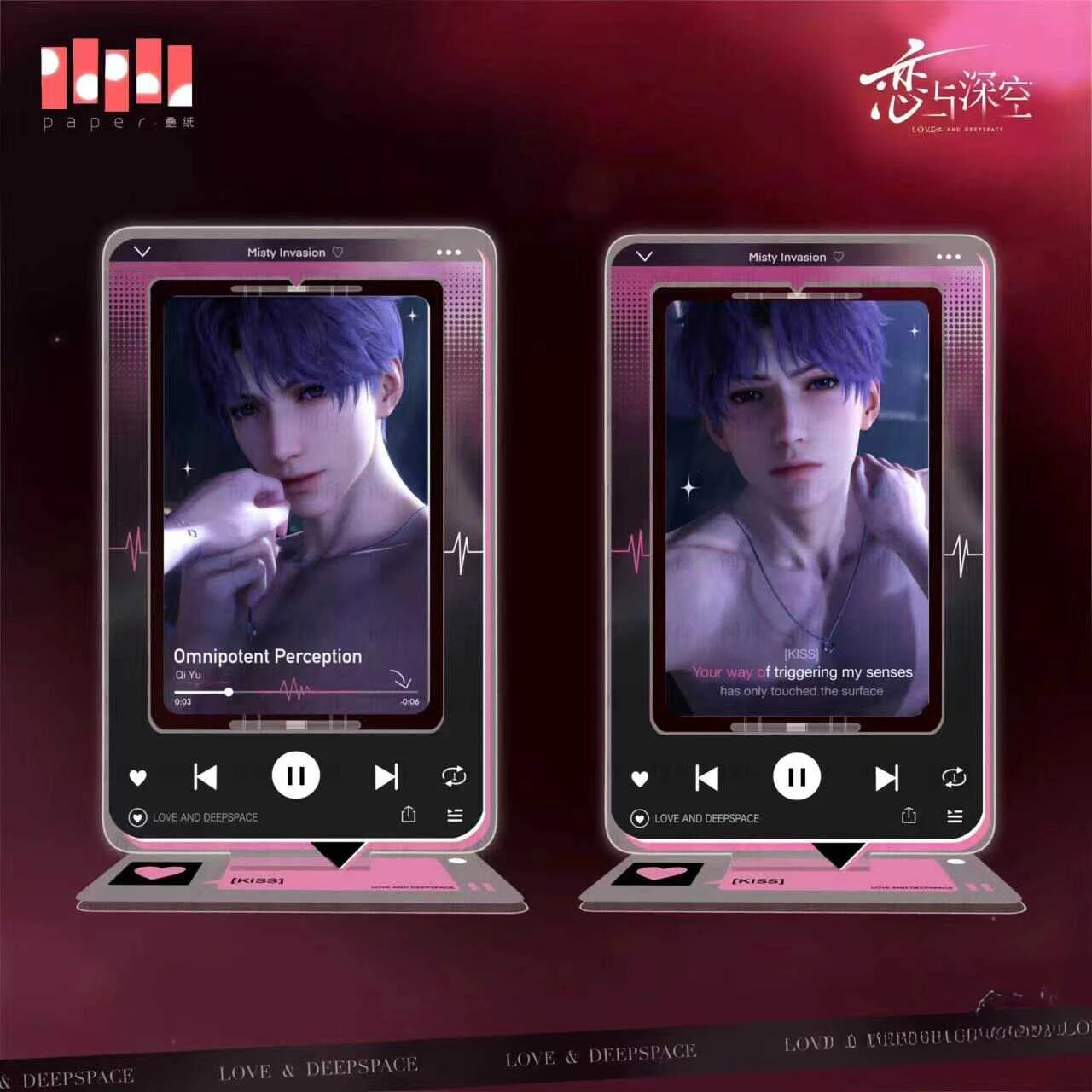 Аниме Love and Deepspace рафайель Зайн Ксавье силус косплей креативный акриловый стоячий