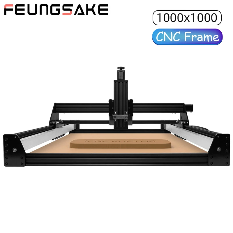 

CNC 1010 router frame kit aluminium PVC Wood Carving Machine cnc router machines woodworking pcb milling machine
