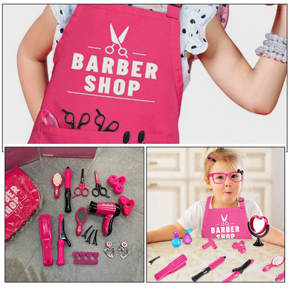 Набор парикмахерских инструментов игрушки ролевые игры детский парикмахерский