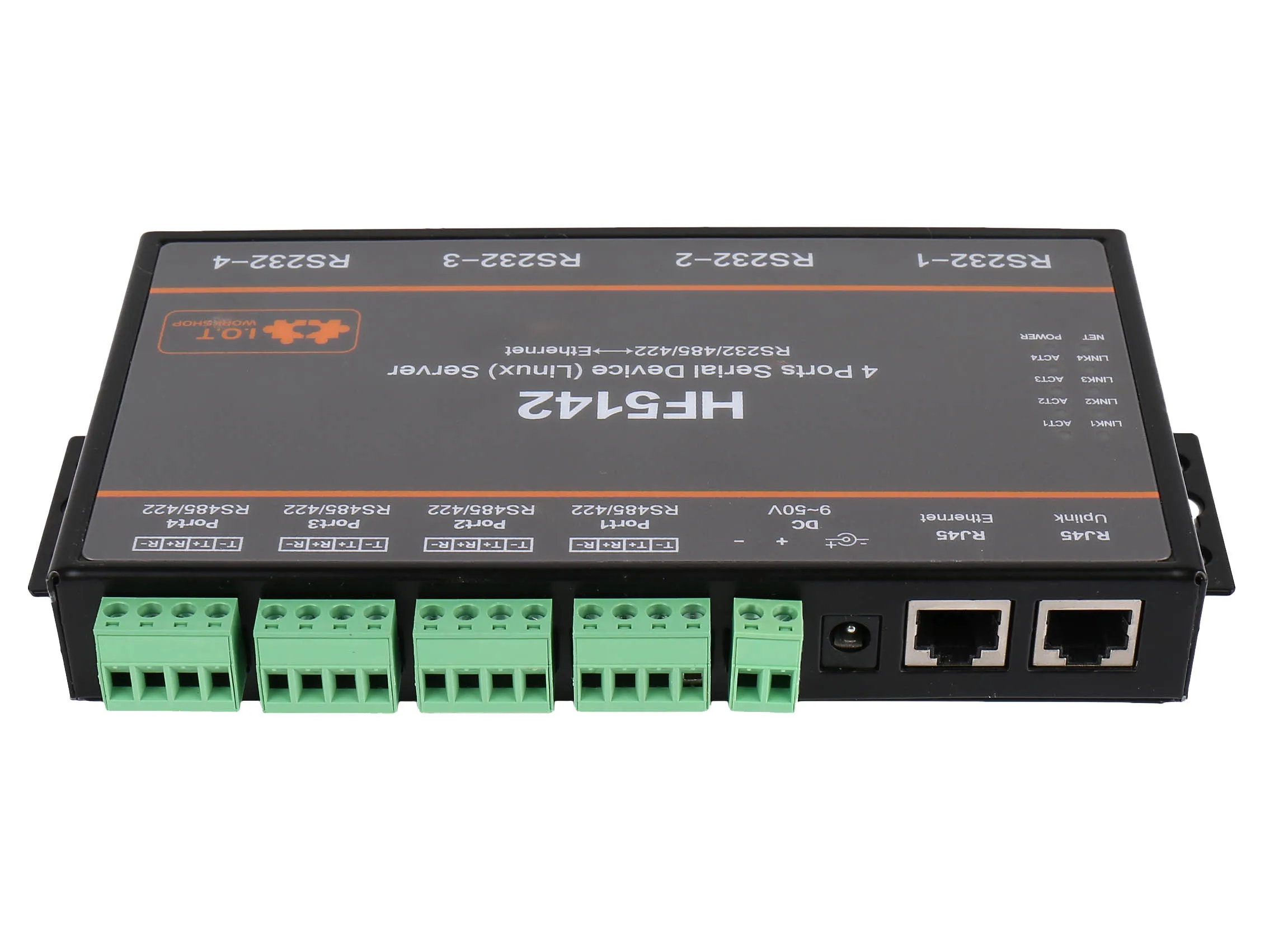 Домашний HF5142 4-портовый последовательный сетевой сервер Устройство FreeRTOS