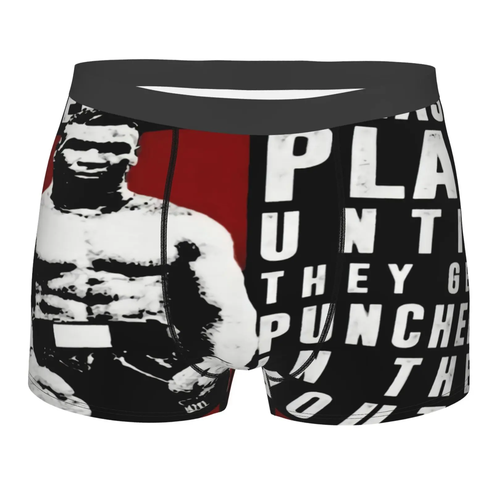 

Mike Tyson Everyone Has A Plan Men's Panties Long Men Polyester Men Pack Strap On Pack Lift Men Polyester Men Men's Underpants