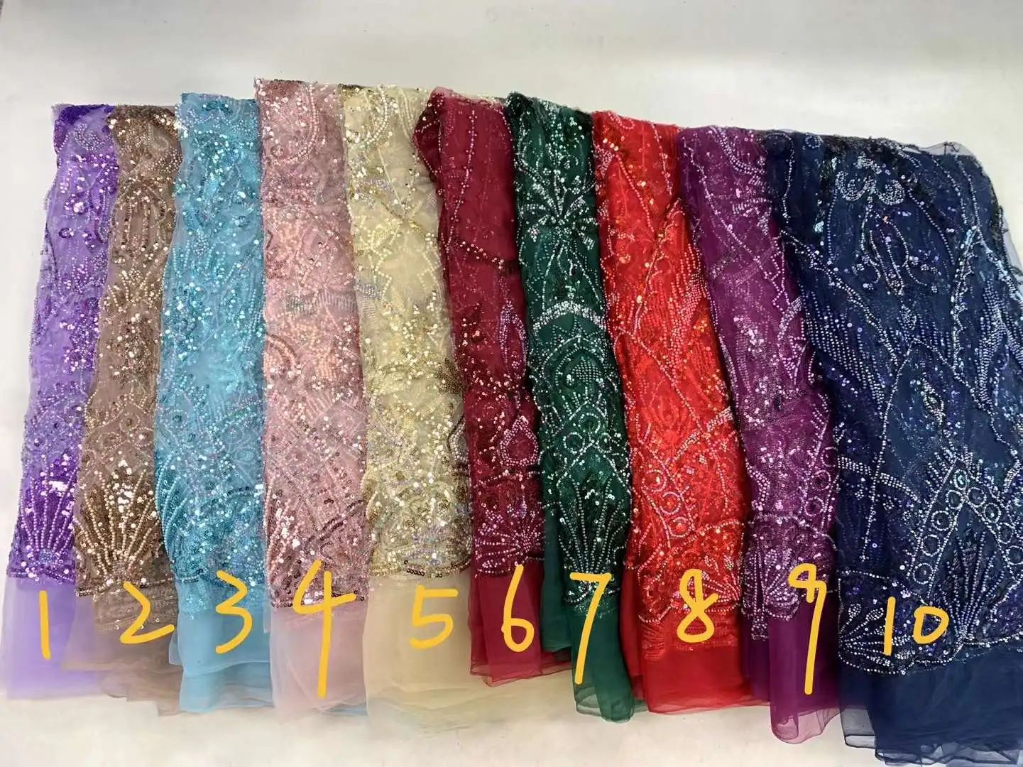 Африканская кружевная ткань для жениха 2024 высокое качество французские 3D бусины