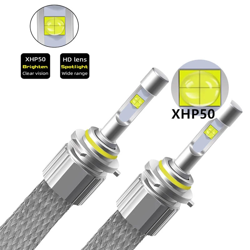 

Лампы для автомобильных фар, 110 Вт, 4300 лм, XHP50, 6000K, 9012 K