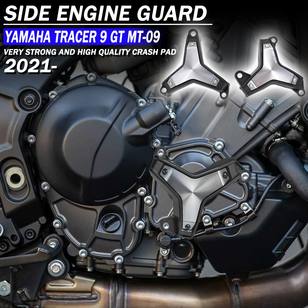 

MT 09 NEW Motorcycle Accessories Side Engine Guard Protection Cover Protective Sliders Crash Pad Protector For YAMAHA MT09 MT-09