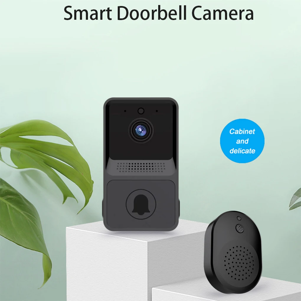 

Умный беспроводной дверной звонок, 720P, Wi-Fi