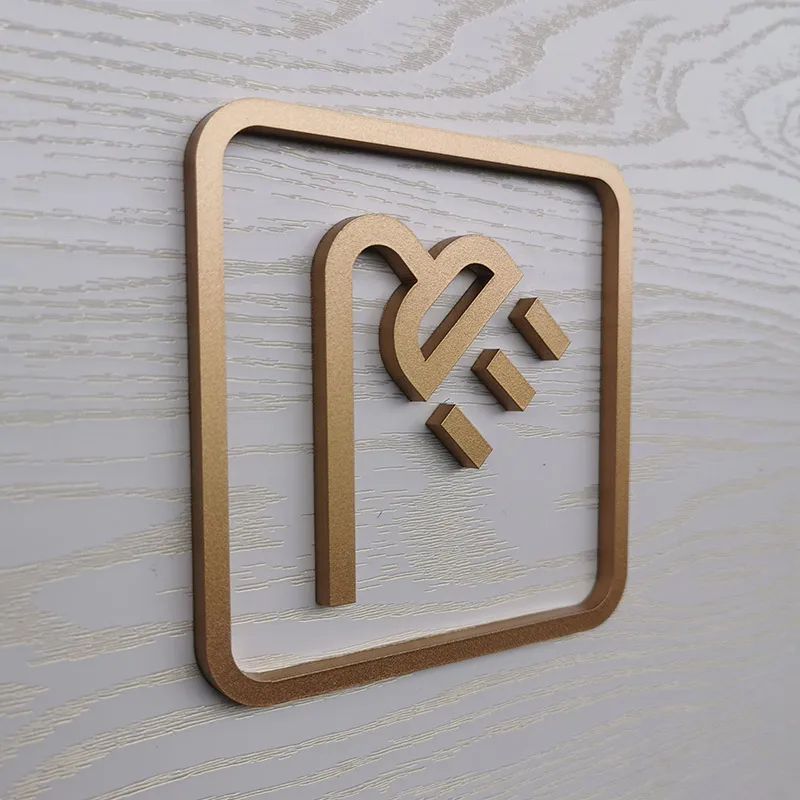 Акриловые таблички для ванной комнаты