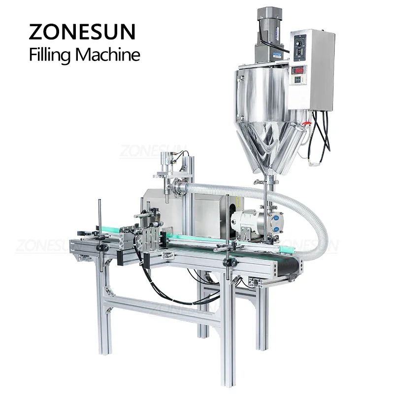 ZONESUN ZS-DTGT900M 50-5000 мл 399 ℃ Высокая термостойкость роторный насос для масла шоколада