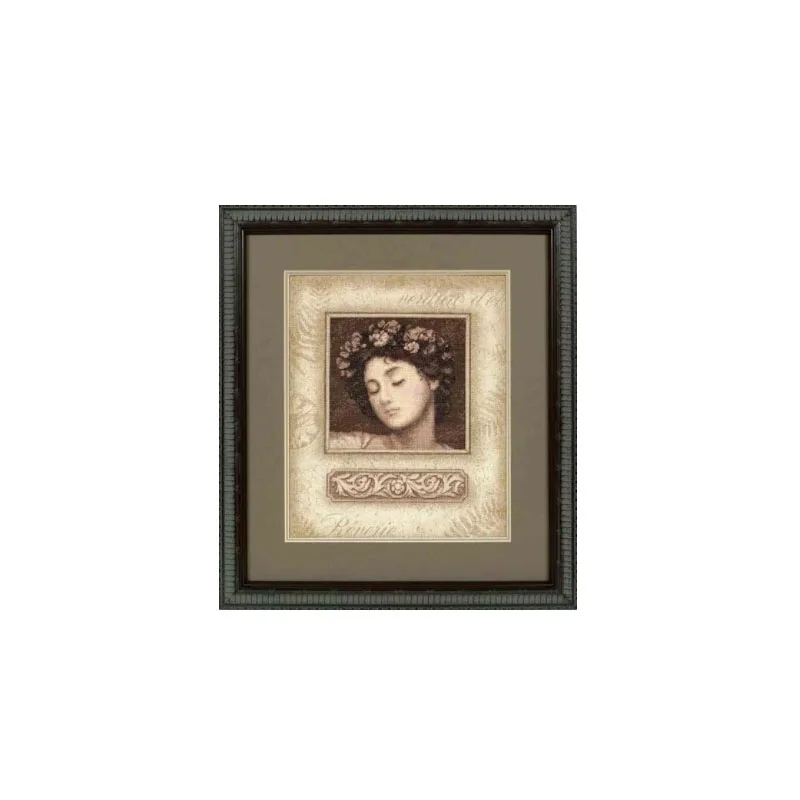 

MM Gold Collection Lovely Counted Cross Stitch Kit Lady Leona Famous Elegant Woman Girl Elegance dim 35106