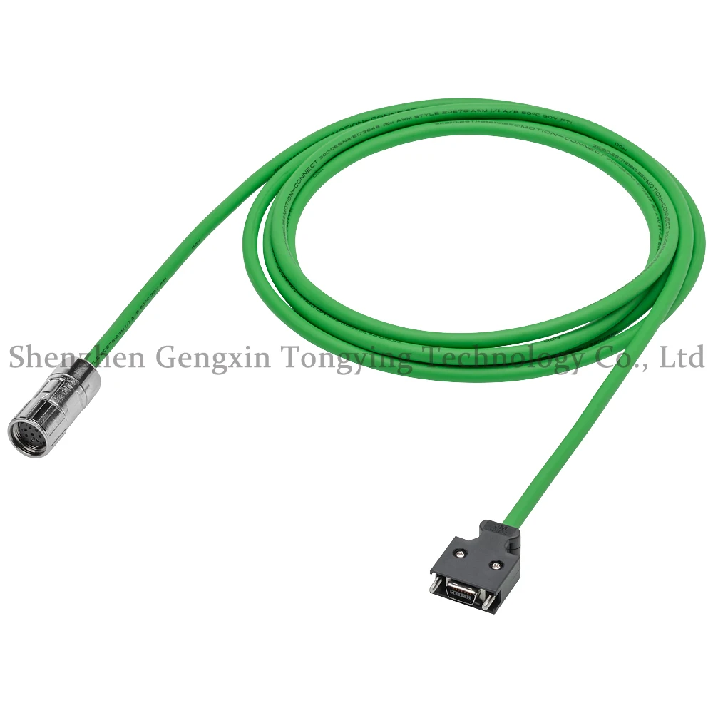 

Signal Cable Pre-Assembled for Incremental Encoder TTL S-1 MOTION-CONNECT 6FX3002-2CT12-1BA0 10m