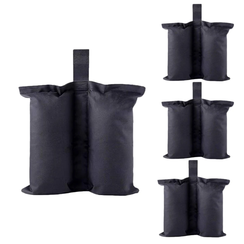 

4Pcs/Set Canopy Weight Bags For Canopy Tent Sand Bags Leg Weights For Instant Outdoor Sun Shelter Canopy Legs