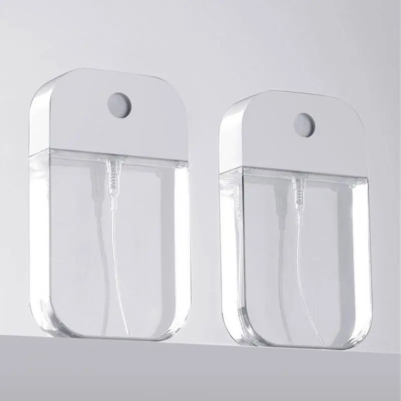 

50ML Mini Refillable Bottle Portable Card Spray Bottle Perfume Disinfectant Lotion Travel Bottling Alcohol Liquid Refill Bottle