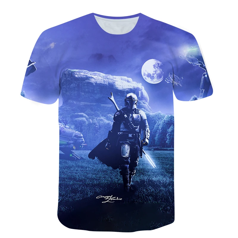 

New Summer Clothing Cool Star Wars Print 3D Men's T Shirt Top