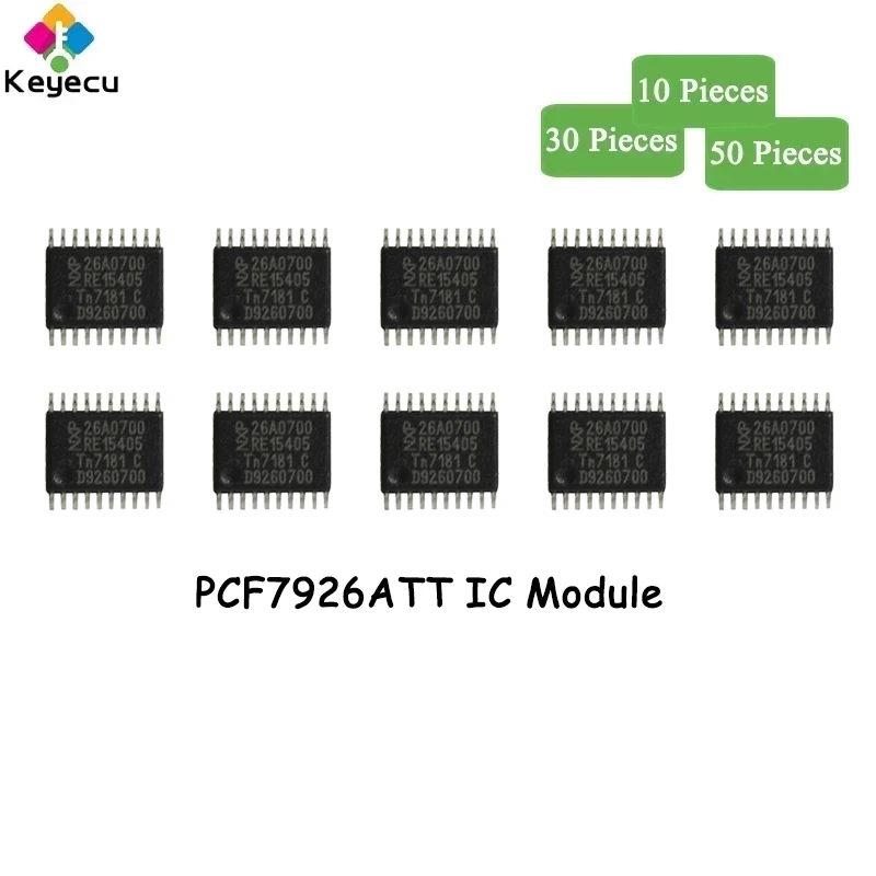 KEYECU 10 30 50 шт. PCF7926ATT IC модуль чип транспондера