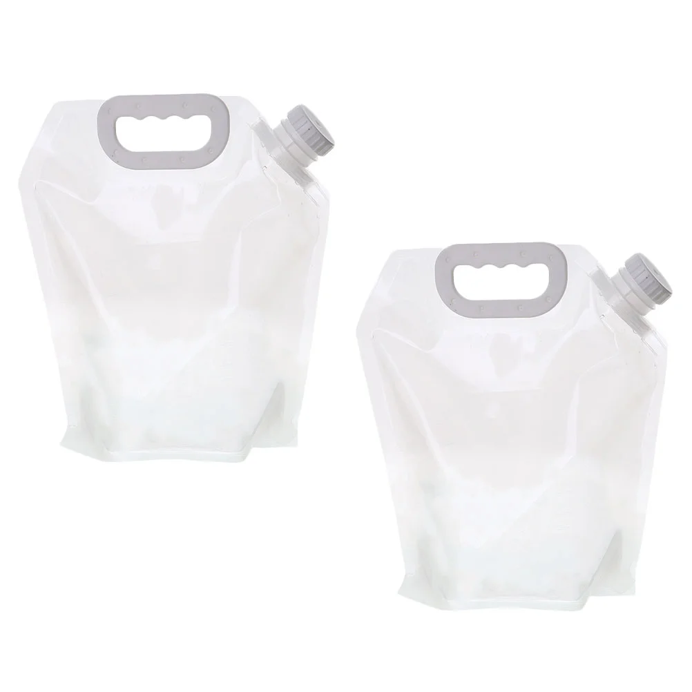 

Water Container Collapsible Foldable Jug Storage Folding Tank Carrier Containers Outdoor Portable Emergency 10L Pouch Camping