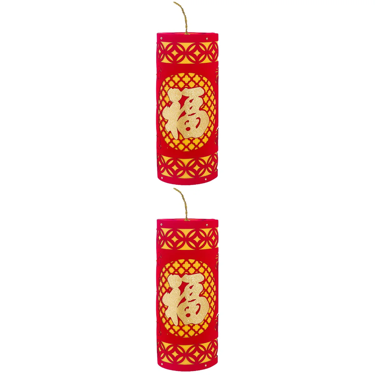 

Ornament Chinese Year New Decorationsfestival Ox Party Pendant Lucky Decor Spring Fu Window Shop 2020