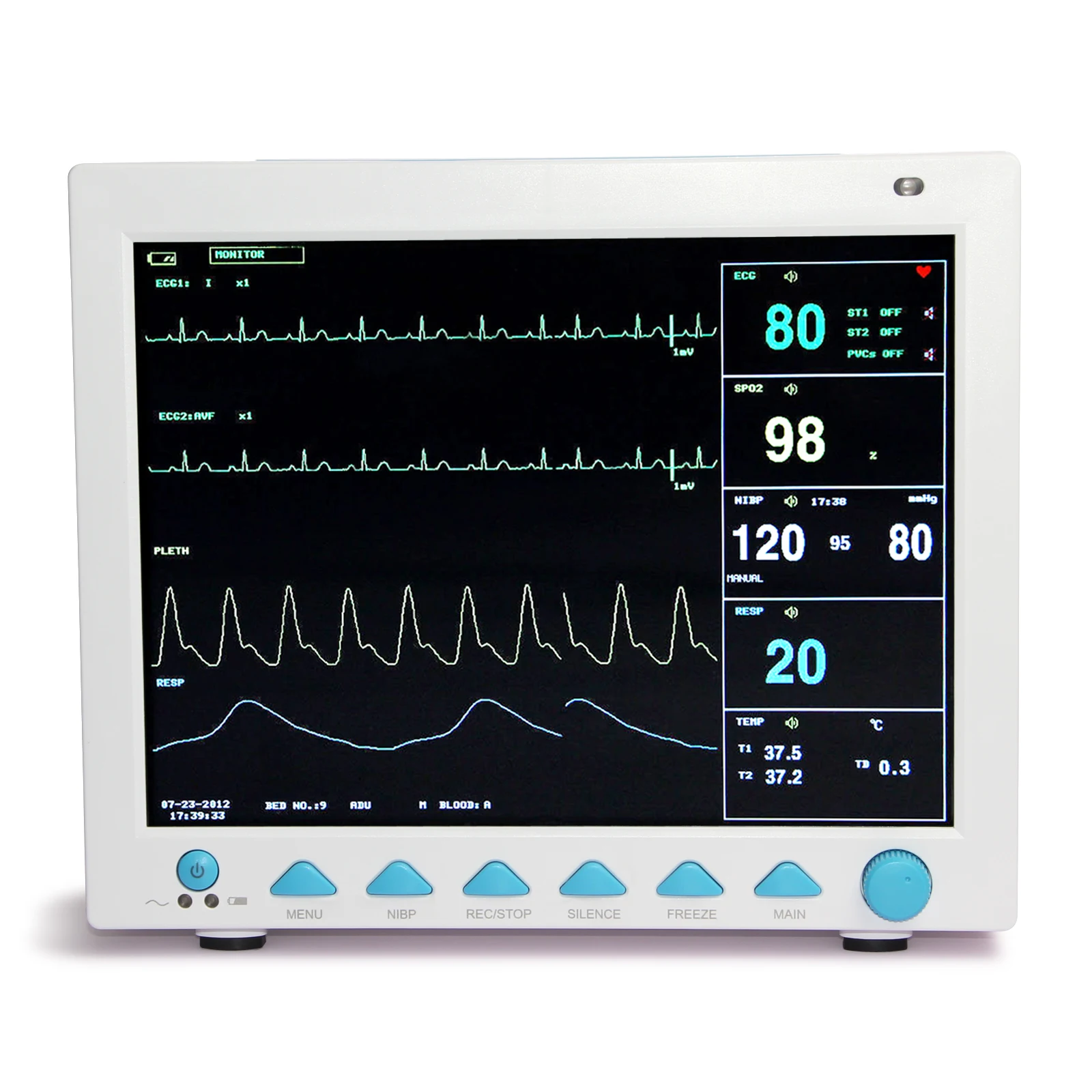 

CONTEC CMS8000VET veterinary CE vital sign ECG SpO2 vet patient monitor