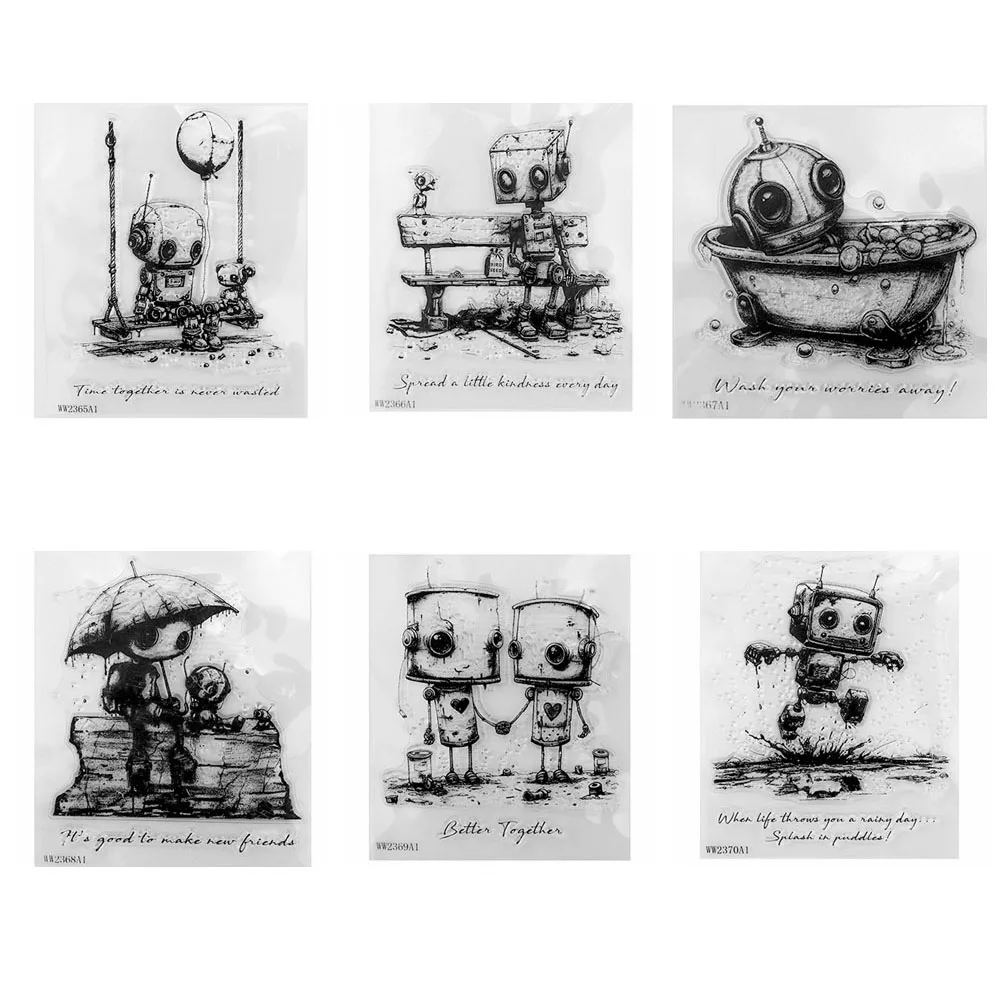 Ботология лучше вместе прозрачные штампы для изготовления карт силиконовые