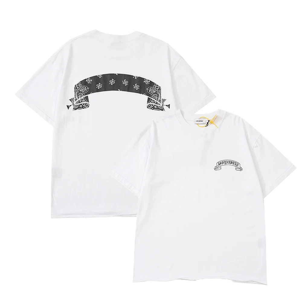 Футболка мужская летняя свободного покроя с Изношенным подолом - купить по