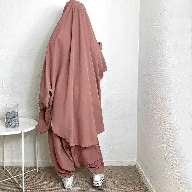 Комплект из двух предметов штаны с поясом высокое качество Nida Abaya EID Рамадан