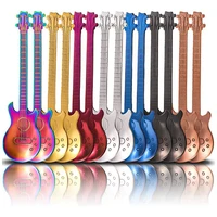 14pieces guitar coffee spoons small spooncreative espresso spoons for dessert ice cream tea stirring mixing