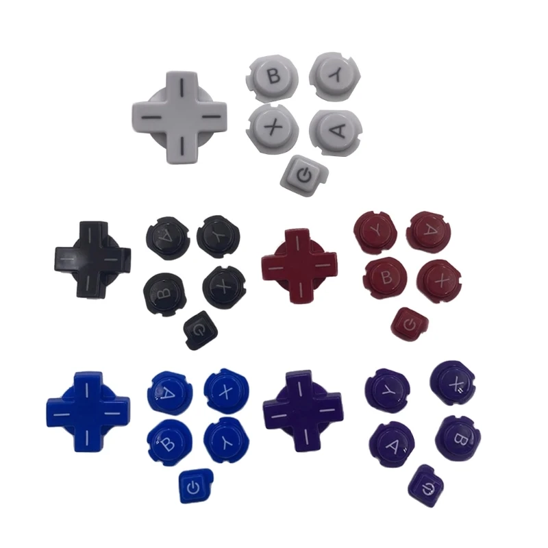 

ABXY Buttons D-pad Buttons Replacement Quality ABS- Suitable for 3DS 4 Colors