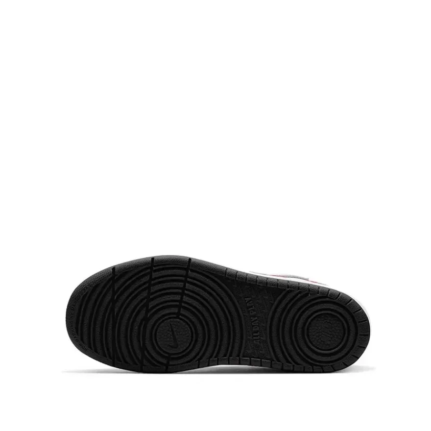 Универсальные низкие кроссовки Nike Low 2 детские белые красные и черные