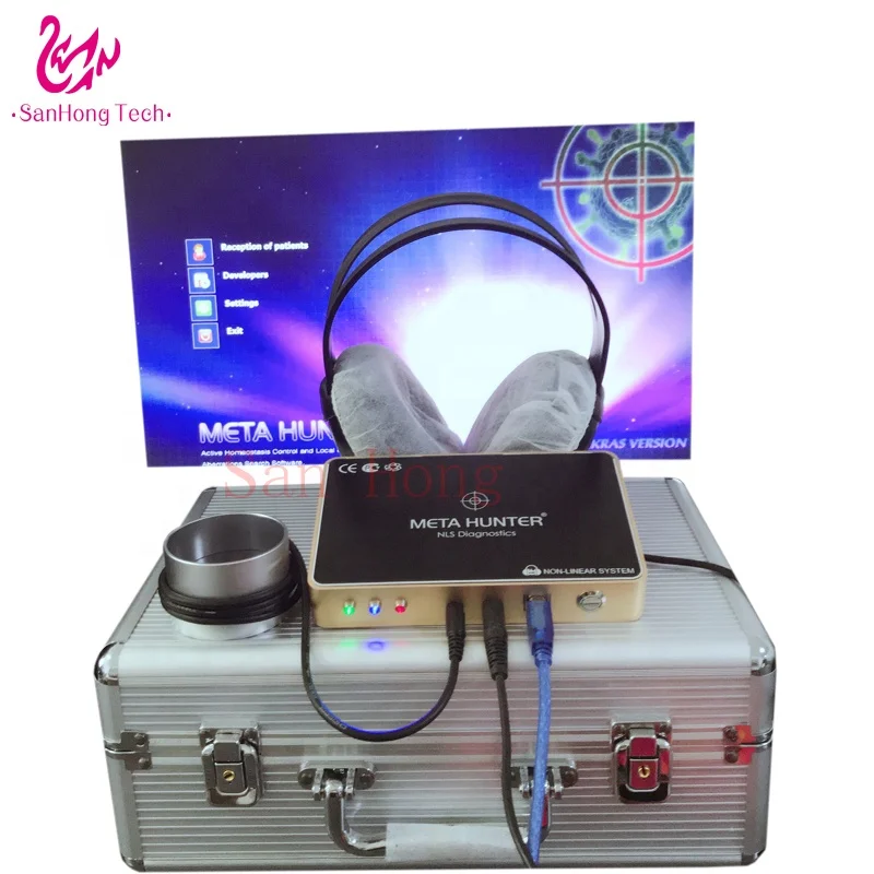 

Medical Devices Metapathia-GR nls Hunter 4025 NLS quantum resonance magnetic body health analyzer