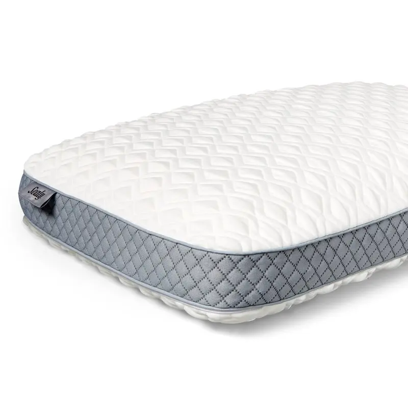 

Memory Foam Medium Plush Bed Pillow with Cover, Standard