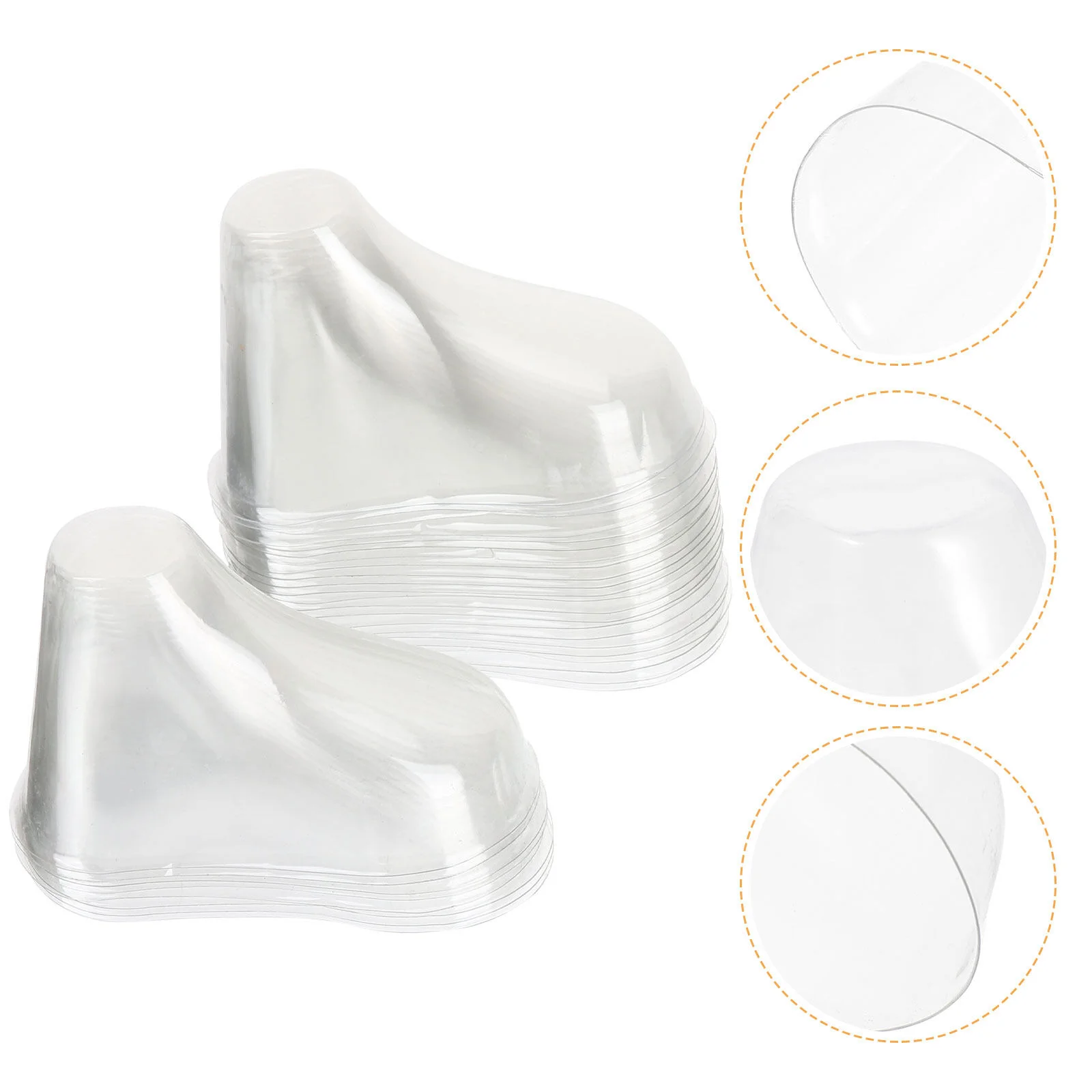 

20 шт., прозрачные подставки для обуви