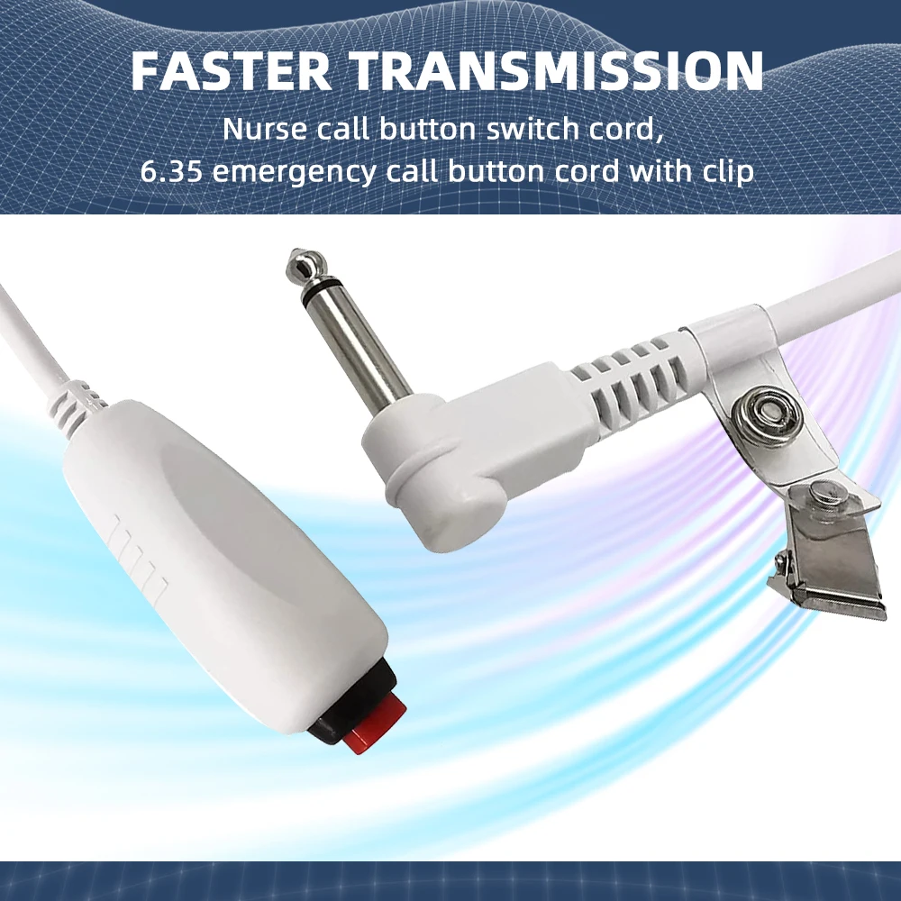 stiays 6 35mm emergency nurse call push button cable 6 35mm male jack nurse station universal replacement 6 35mm call audio cord free global shipping
