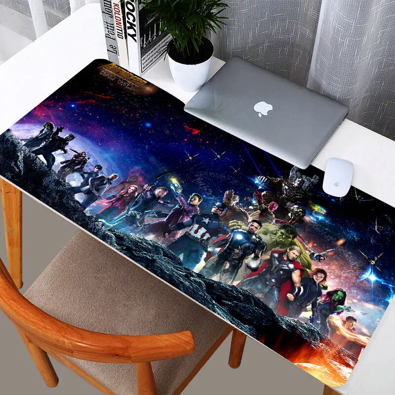 

Коврик для мыши из аниме «мстители», большой компьютерный коврик, коврик для мыши, игровой коврик для мыши, Настольный коврик для мыши, игров...