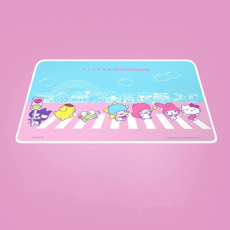 kawaii razer sanrio limited edition hello kitty joint mouse mouse pad hello kitty gaming office laptop peripherals free global shipping